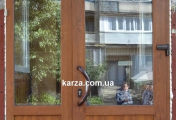 Дверь входная пластиковая